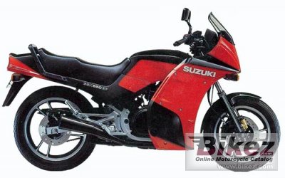 1986 Suzuki GSX 550 EF photo